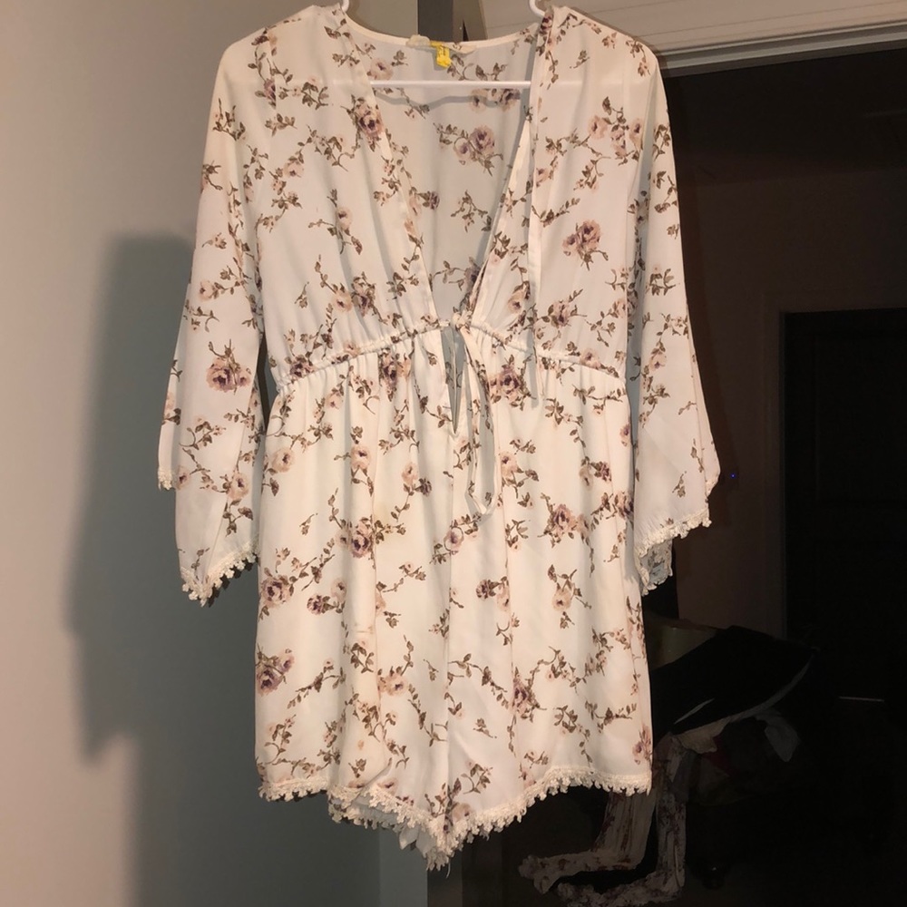 Floral romper